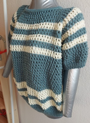 Damenpulli mit lochmuster - damenpulli,
