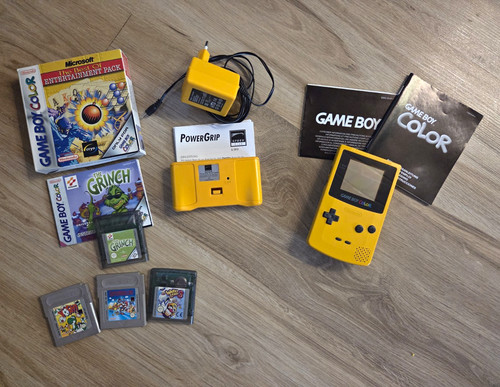 Nintendo game boy color - color, gelb