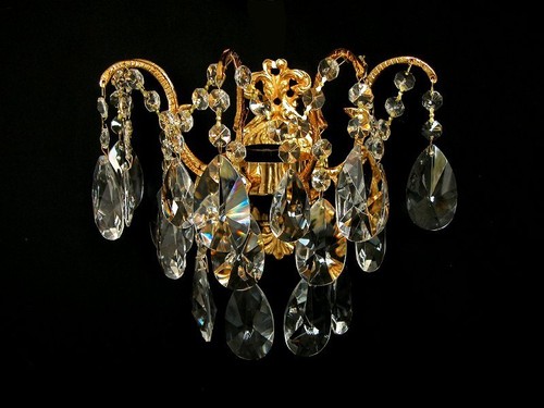 Kristall wandlampe mit feinem - wandlampe,