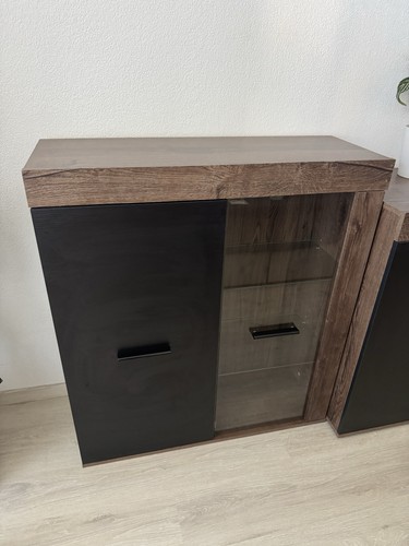 Kommode mit glastür - kommode,