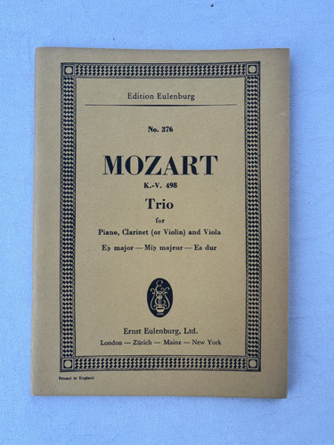 Noten mozart trio - , mozart.