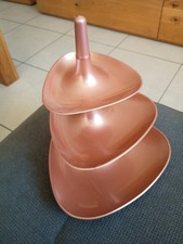 Koziol Etagere 3 stöckig  Kunststoff kupferfarben