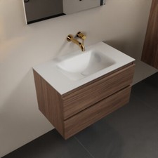 corian waschtisch set weiß