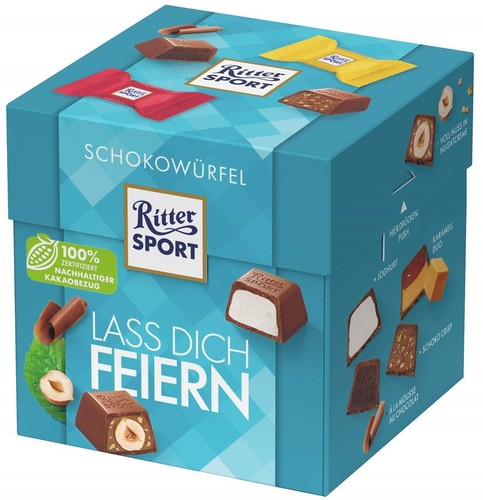 Ritter sport schokowürfel - 22,