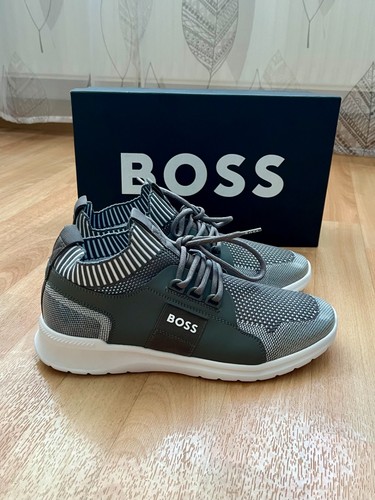 Boss sneaker grau weiß - boss,