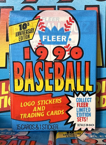 1990 fleer mlb baseball 10th - 1990, (10th