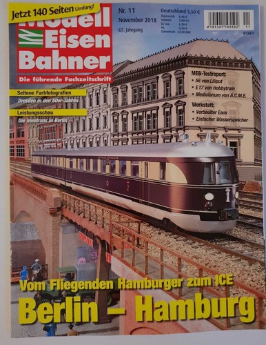 Modell eisenbahner 2018 - eisenbahner, 11/2018