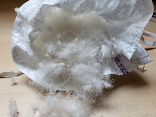 Lose daunen für kleidung - für,