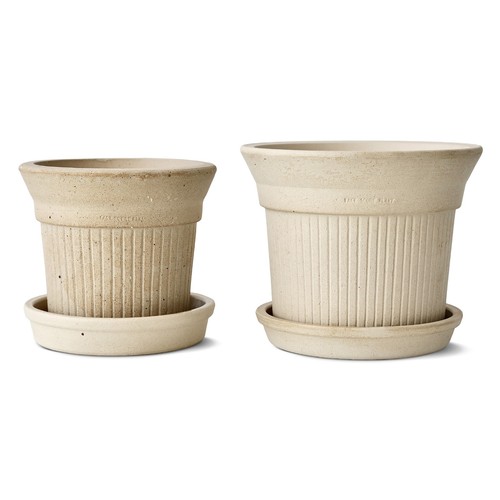 2er set blumentopf übertopf - 2er,