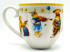 Selten Villeroy & Boch Becher Annual 2017 Ostern Bunny Hase Musikschule