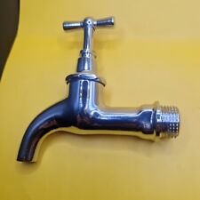 Antik Auslaufhahn Messing Vintage Wasserhahn  Oldtimer Ventilauslaufhahn DDR