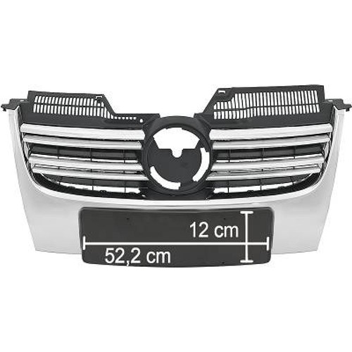 Kühlergrill chrom schwarz - kühlergrill, chrom/schwarz