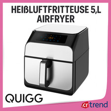 Quigg XXL Heißluftfritteuse