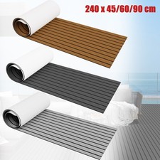 Bootsdeck Bodenbelag für Boot & Kajak Selbstklebende Teak EVA Schaum Matte Neu