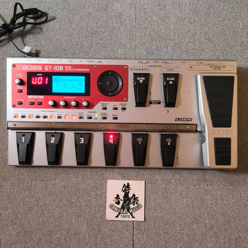 Boss 10b multi effekt - gt-10b, bass