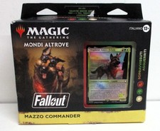 MTG Magic THE GATHERING: Fallout Commander Deck Mondi Altrove Italienisch