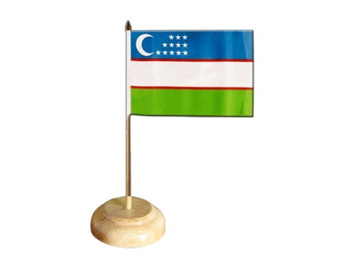 Tischflagge usbekistan - tischflagge,