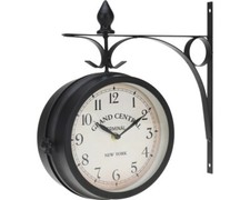 Wanduhr Retro Bahnhofsuhr