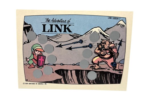 Adventure link screen of - link, 7