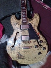 Aria Pro II Halbakustikgitarre