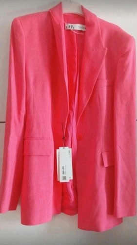 Zara blazer pink jacke - zara, 36