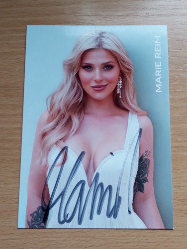 Marie reim autogramm - marie,