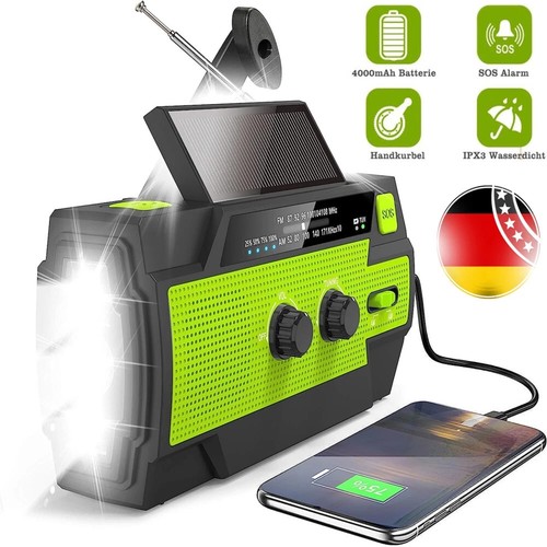 Handkurbel radio solar - radio,