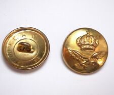Antik 2 x  Knöpfe  Adler
