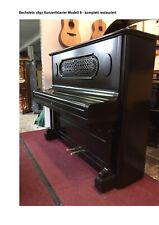 C. Bechstein 1897 Konzertklavier Modell 8 + original Hocker komplett restauriert