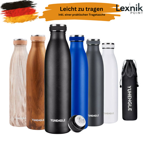 Thermosflasche 500ml edelstahl - 500ml,