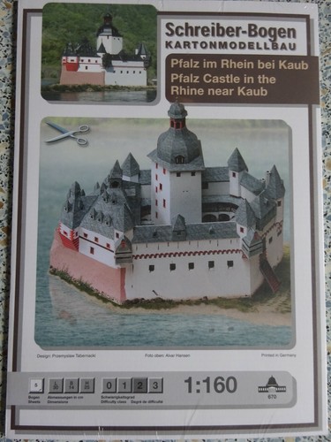 Pfalz rhein bei kaub - im,