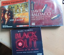 Marc Elsberg und Philipp Vandenberg 3 spannende Hörbücher
