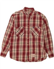 THINK PINK Herren Flanell Hemd