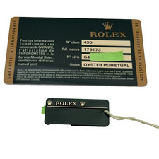 Rolex Datejust 179173 Garantie