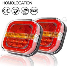 2x LED Rückleuchten Anhänger