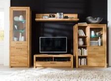 Wohnwand Kernbuche massivholz