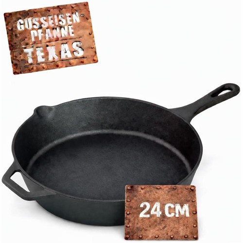 Bbq boss gusseisenpfanne 24cm - bbq,