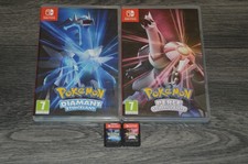 2 x  Nintendo Switch/Lite Spiele Pokemon Strahlender Diamant + Leuchtende Perle
