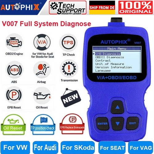 Autophix v007 für vag audi - autophix,