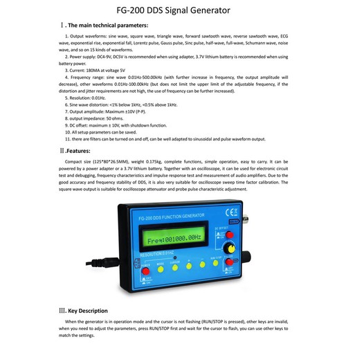 Dds funktionssignalgenerator - dds, 0