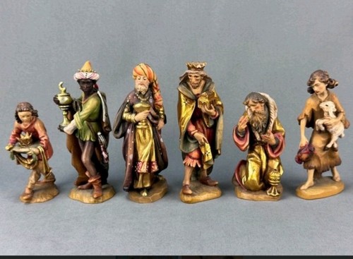 Sechs krippenfiguren anri - sechs,