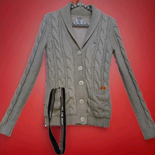 Hilfiger strickjacke wolle - "hilfiger"strickjacke,