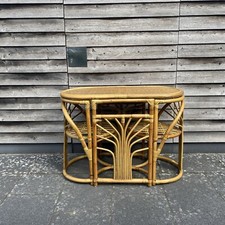 Sitzgruppe Bambus Rattan Boho