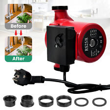 Hocheffizienzpumpe 3 Größen 3 stufige Umwälzpumpe Heizungspumpe Verschraubungen