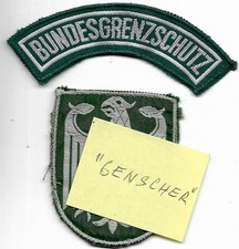 Bgs polizei 2teilig 70er - polizei,