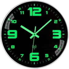 Leuchtende Wanduhr Funk Uhr