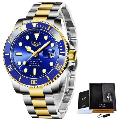 Herren armbanduhr luxus datum - herren,