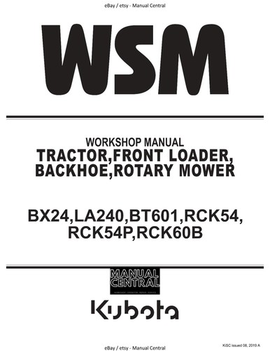 Kubota traktor bx24 - kubota,
