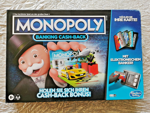 Monopoly banking cash back - banking,