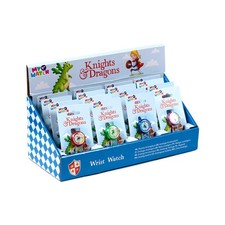 Ritter-Drachen-Analoguhr